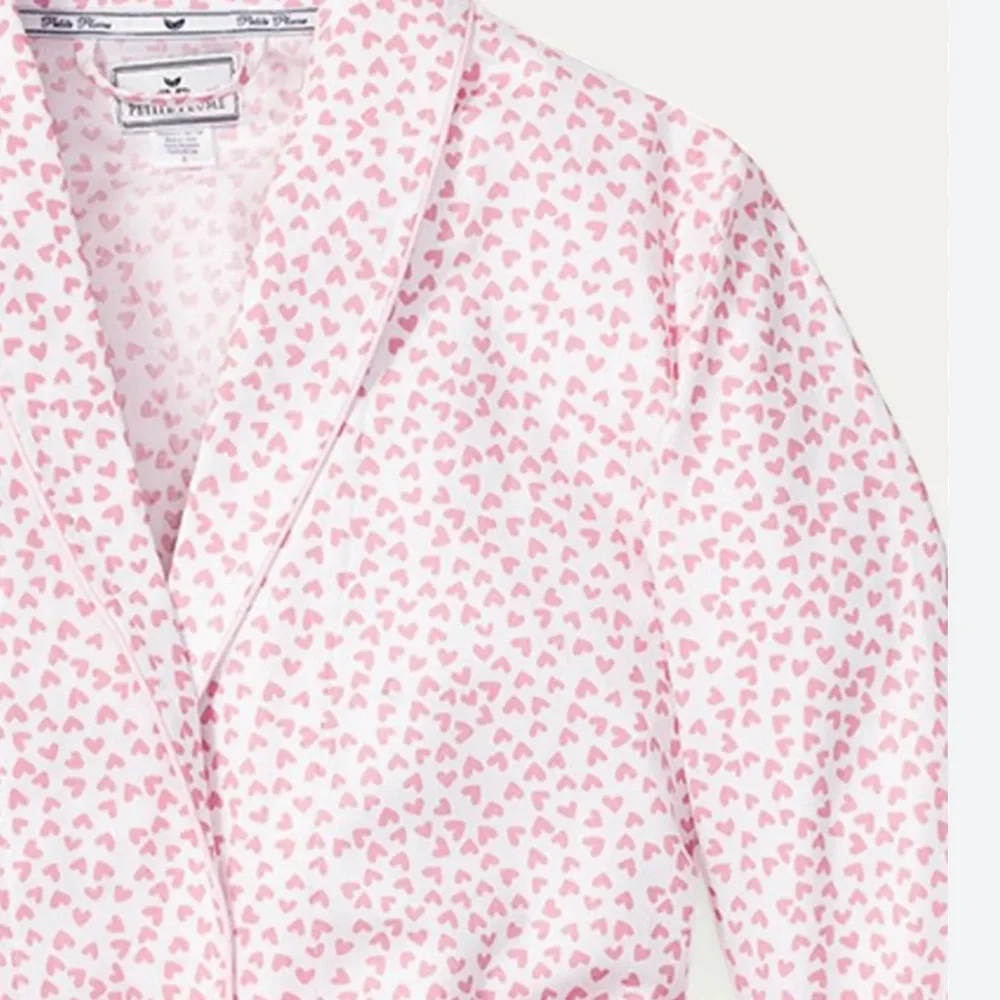 Petite Plume Pink Hearts Robe 💕